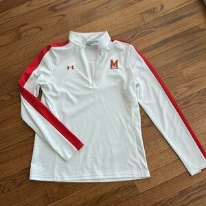 Maryland Terrapins women’s Under Armour 1/4 zip pullover
